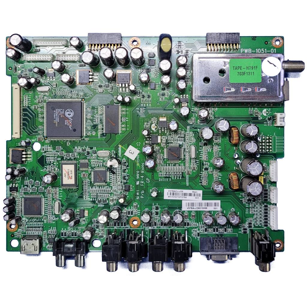 PLACA PRINCIPAL PARA TV MODELO PWB-1051-01 V37BACJ-JD6