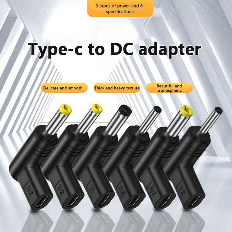 [Trêsgoodstonesgen] USB C PD Para Alimentação Conector Universal 5/9/12V Type Jack Plug Conversor De Adaptador De Carreg