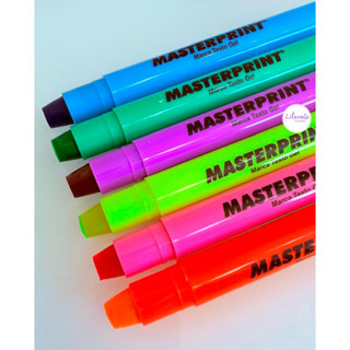 Kit 6 Canetas Marca Texto em Gel Masterprint Não Mancha Ideal para Bíblia Vade Mecum e Estudos em Oferta na Shopee