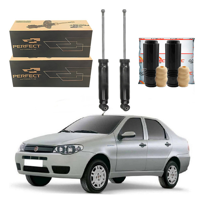 Kit Amortecedor Traseiro Siena 1.4 1.8 2005 A 2010