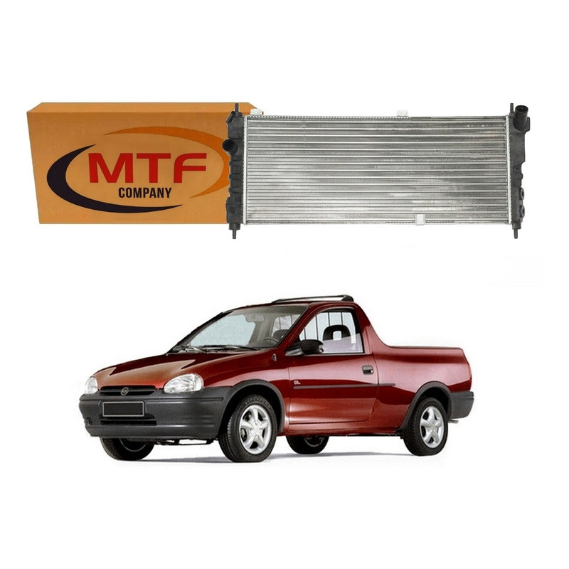 Radiador Agua Mtf Corsa Pick-up 1.6 Com Ar 1995 A 2002 em Oferta na Shopee