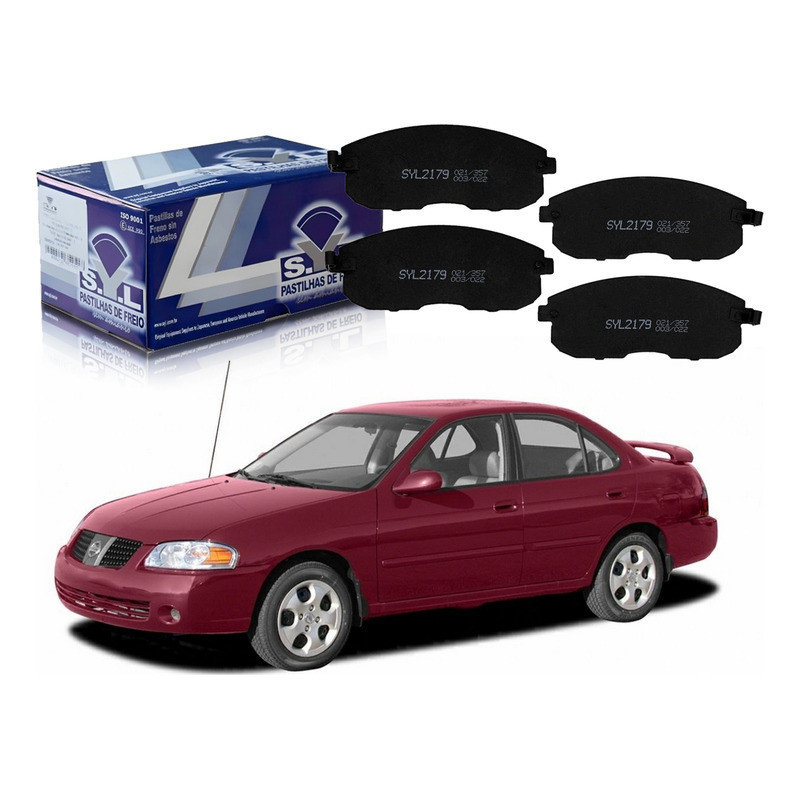 Pastilha Freio Dianteira Syl Sentra 1.8 2000 A 2006