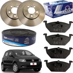 Par De Disco E Pastilha Freio Vw Fox Spacefox 2003 2004 2022