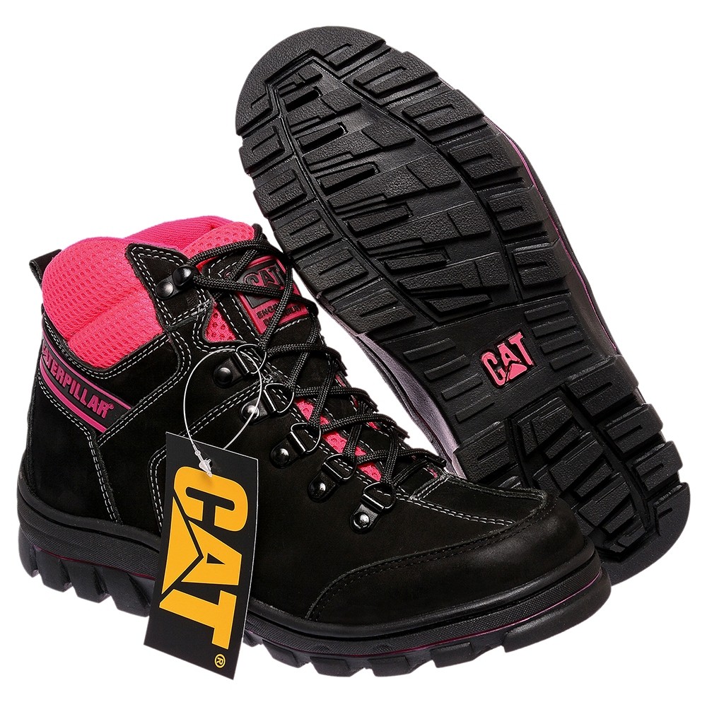 Coturno Bota Botinha Caterpillar Feminino Top Cat!