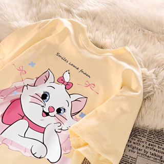 Camiseta Básica Estampada Gatinha Marie Algodão Masculina E Feminina 100% Algodão Lançamento em Oferta na Shopee