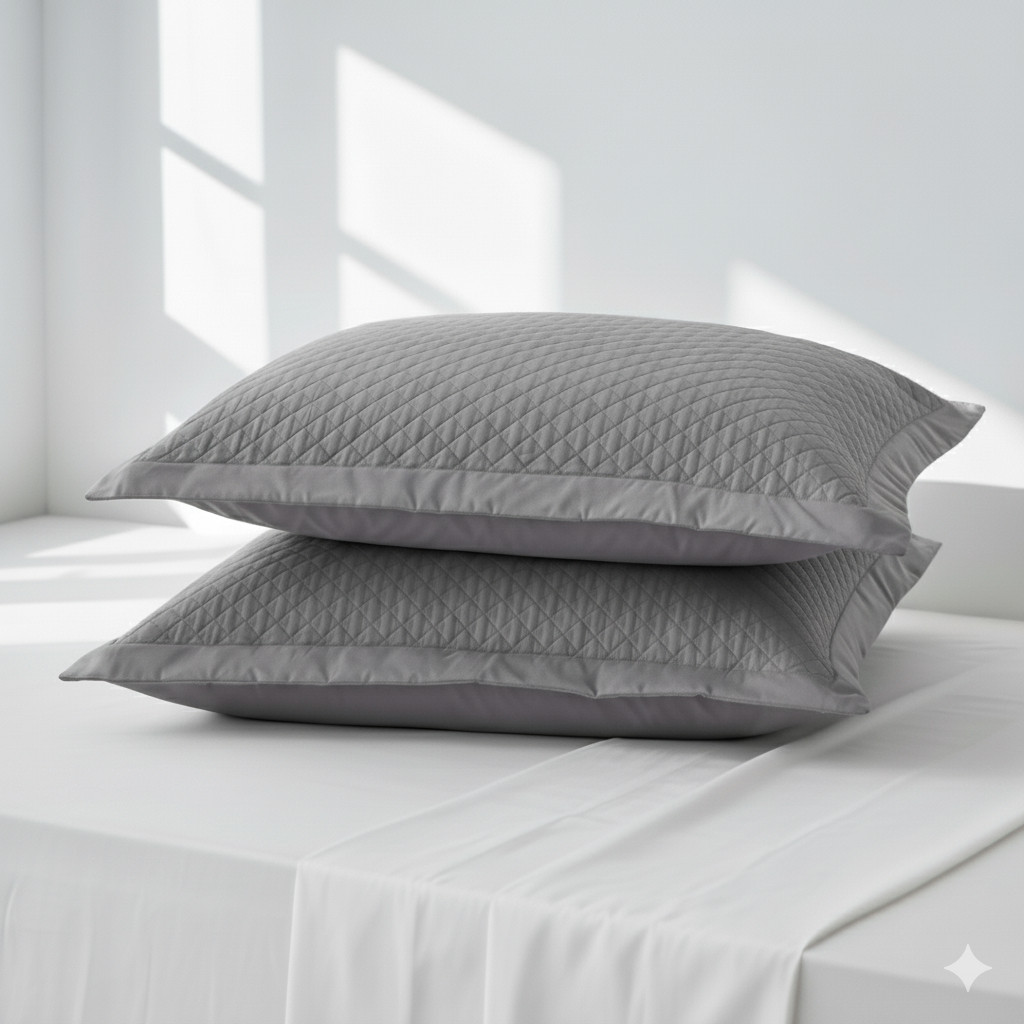 Kit 2 Portas Travesseiro Matelado Com Aba Fronha Para Travesseiro Capa De Travesseiro Basic em Oferta na Shopee