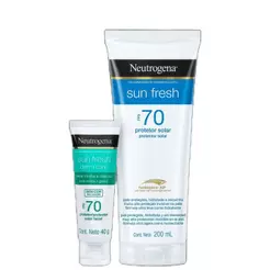 Kit Neutrogena Sun Fresh FPS 70 (2 Produtos)