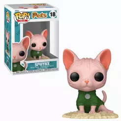 Boneco Funko Pop! Pets - Gato Sphinx