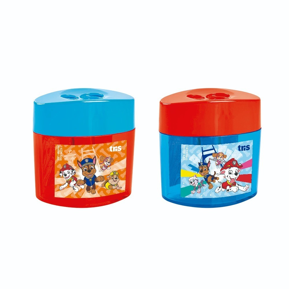 Apontador Com Depósito Duplo Patrulha Canina Cor Aleatória - Tris / WX Gift