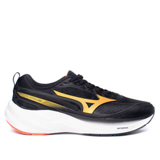 Tênis Masculino Mizuno Space 5 Preto/Laranja em Oferta na Shopee