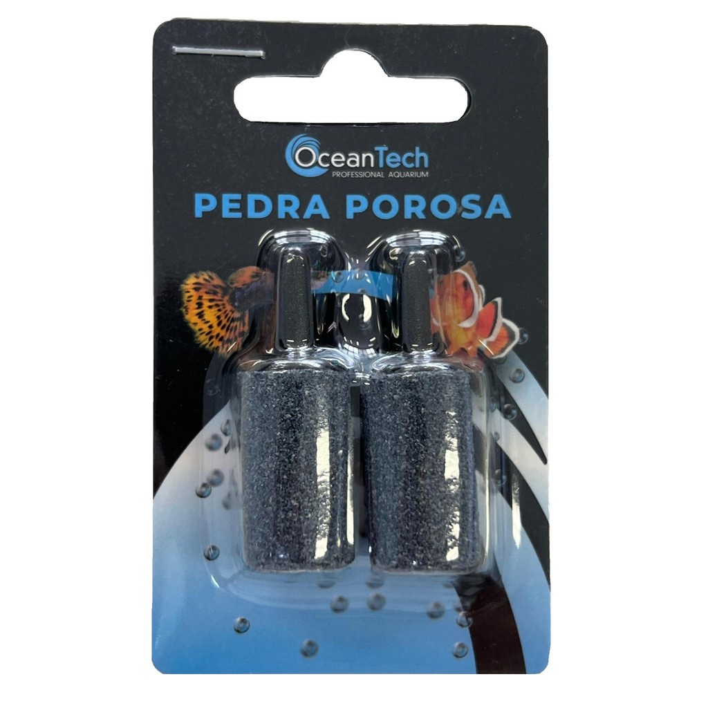 Pedra Porosa 1,5 X 2,5 CM Ocean Tech - 2 unidades em Oferta na Shopee
