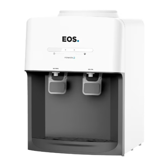 Bebedouro de Mesa para Garrafão EOS Mineralle Eletrônico Branco EBE03B Bivolt