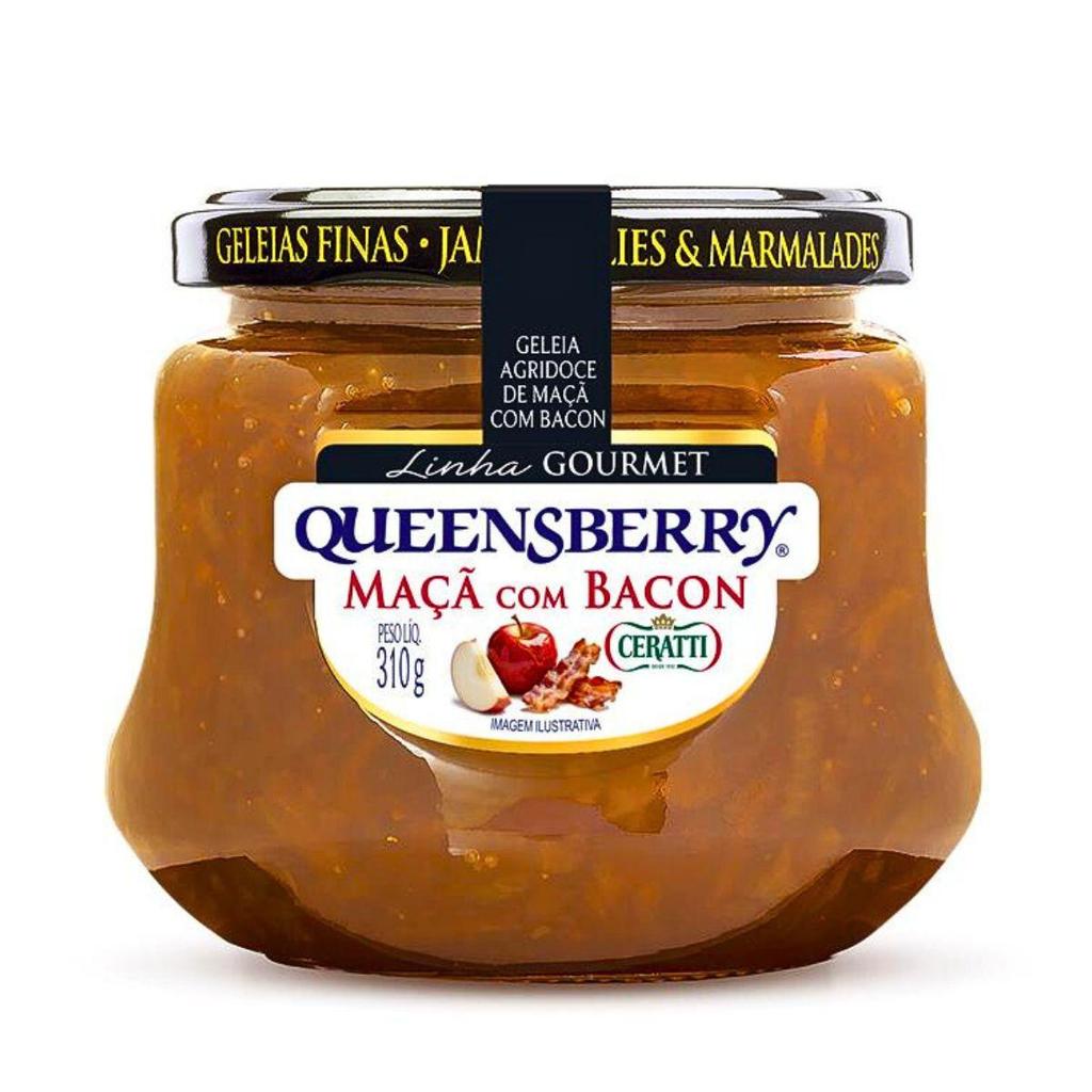 Geleia de Maçã com Bacon Queensberry 310g em Oferta na Shopee