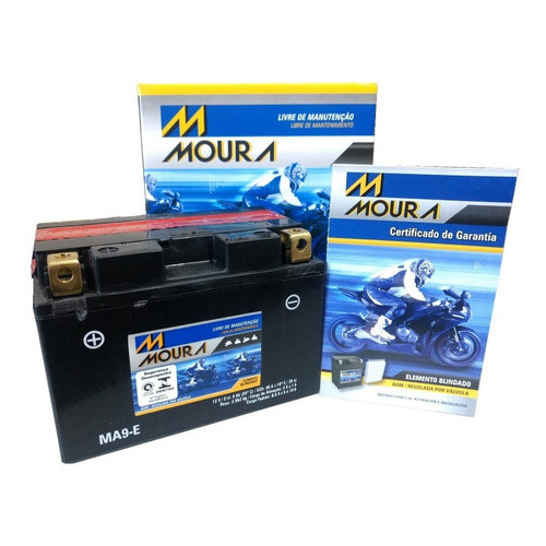 Bateria Moura Hayabusa Srad Gsx-r750 Bandit 1250 Ma9-e