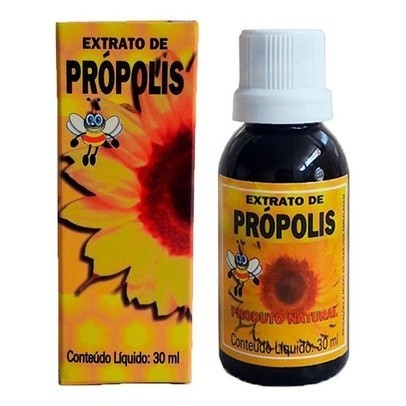 3 Un. Extrato De Própolis Gota 30ml - Conta Gota (Concentração 20%) em Oferta na Shopee