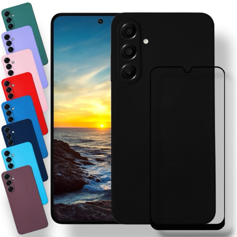 Kit Capa + Película Galaxy A17 Capinha Aveludada Anti Impacto Samsung Proteção Premiumue em Oferta na Shopee