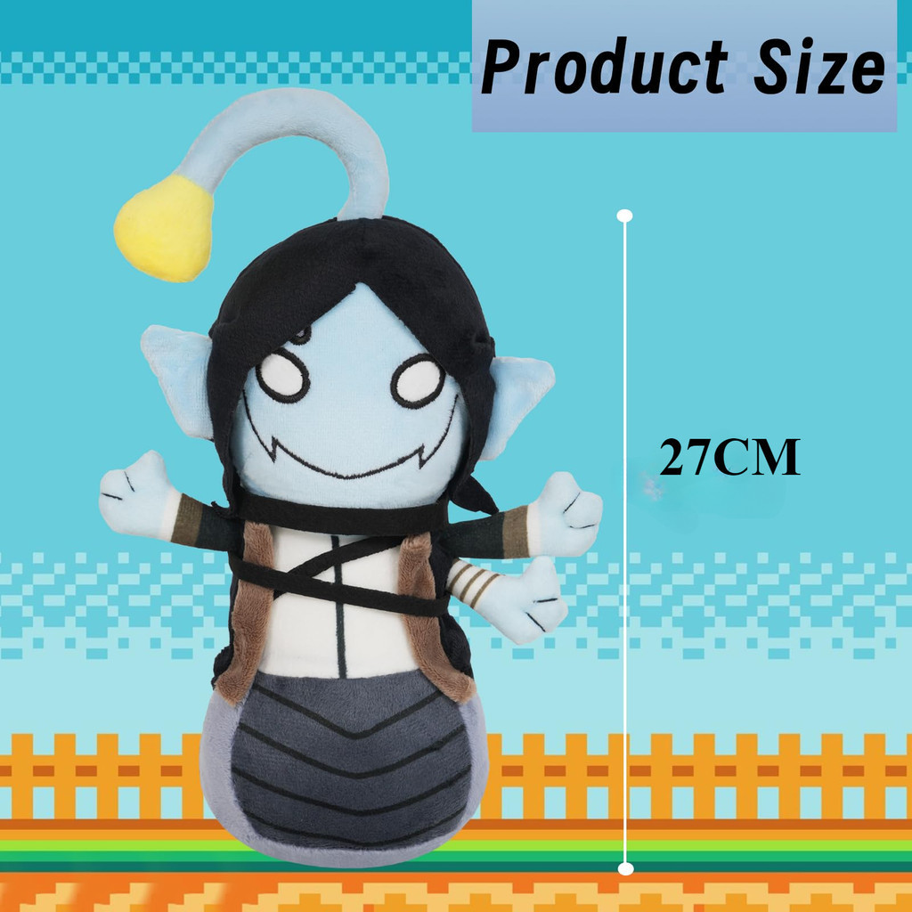 Brinquedo de pelúcia de 27cm/ Boneco de conforto para alívio do estresse Sebastian para crianças/ Brinquedo de pelúcia m
