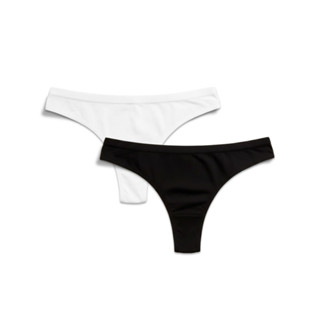 Kit 2 Calcinhas Fio Dental Rafa Parize Basic Microfibra em Oferta na Shopee