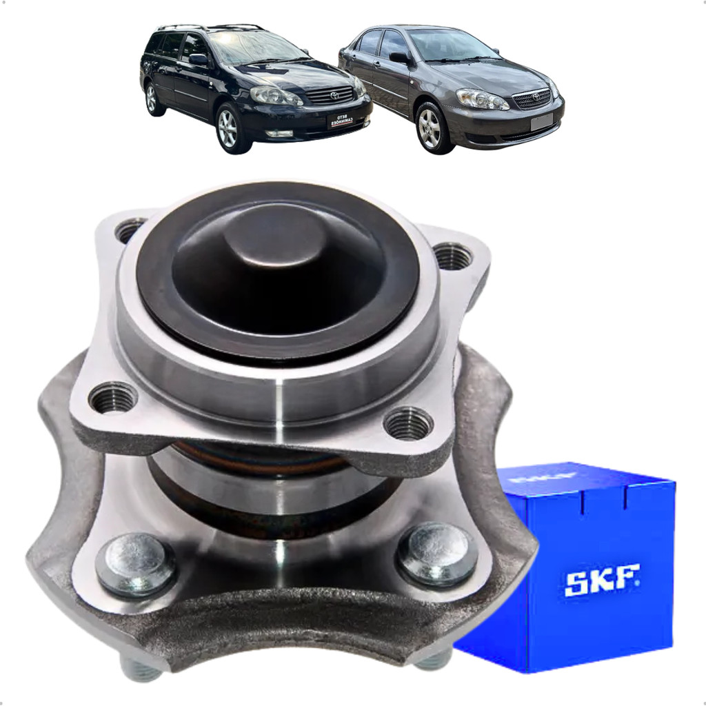 Cubo Roda Traseira Skf Corolla Fielder 1.6 1.8 2002 a 2008
