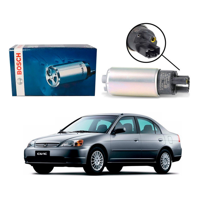 Bomba Combustivel Bosch Civic 1.7 2001 A 2003