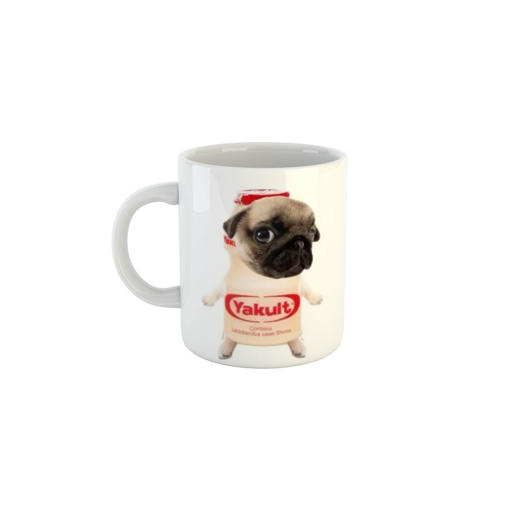 Caneca Meme Doguinho Fantasia de Yakult