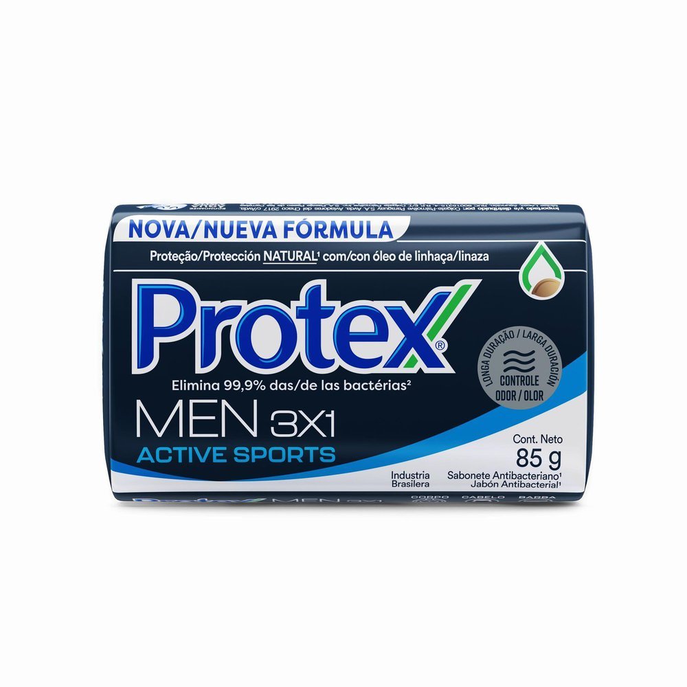 Sabonete em Barra Protex Men Active Sports 85g
