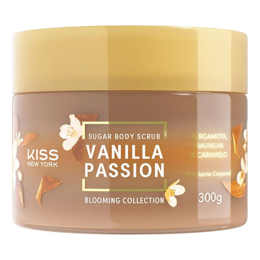 Esfoliante Corporal De Açúcar Vanilla - Kiss New York em Oferta na Shopee