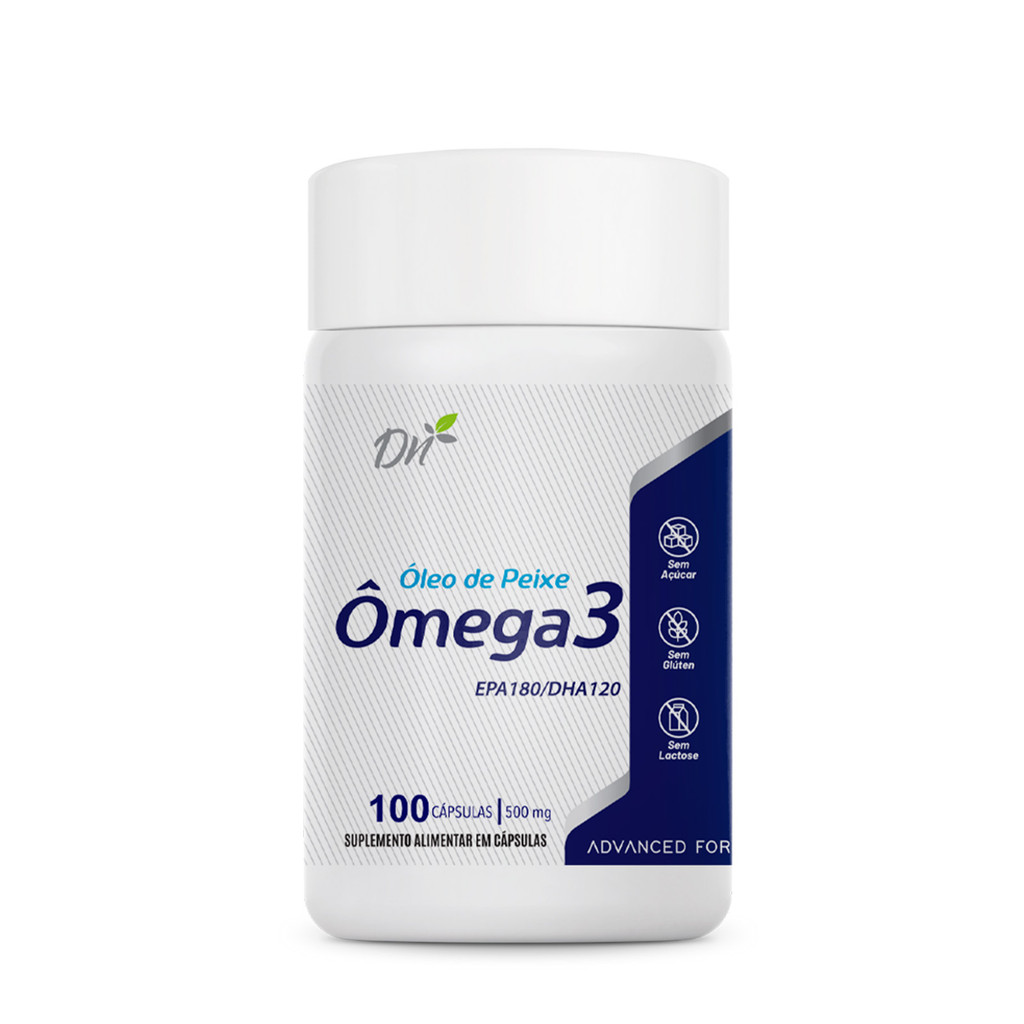 Omega 3 Epa 180 Dha 120 100 softgel 500mg Dn em Oferta na Shopee