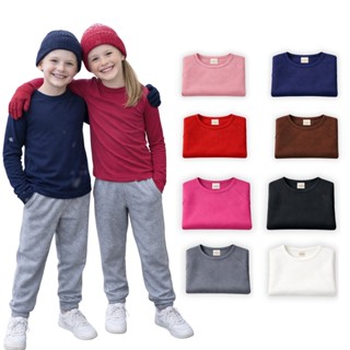 Blusa de Manga Longa Térmico e Peluciada Frio Segunda Pele 10 a 16 Camiseta Termica Quentinha em Oferta na Shopee