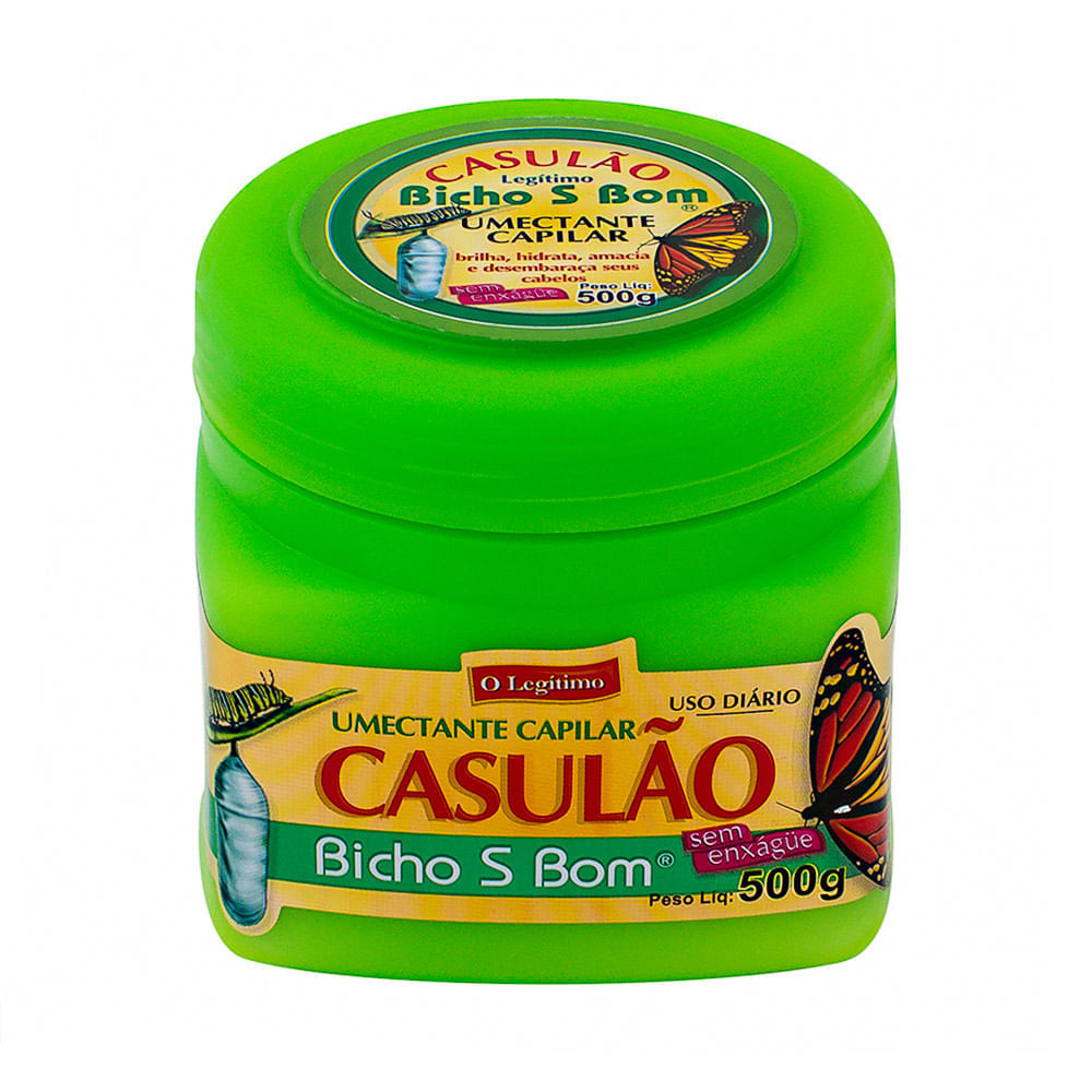 Creme para Pentear Casulão Bicho da Seda 500g em Oferta na Shopee