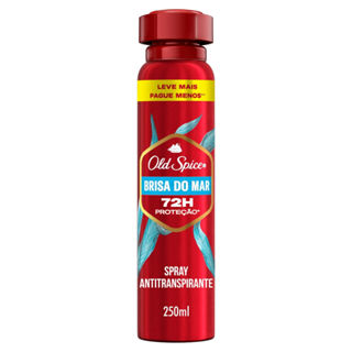 Desodorante Old Spice Brisa do Mar Spray Antitranspirante 250ml em Oferta na Shopee