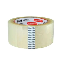 Fita para embalagem transparente 48mmx100m Qualitape Adelbras