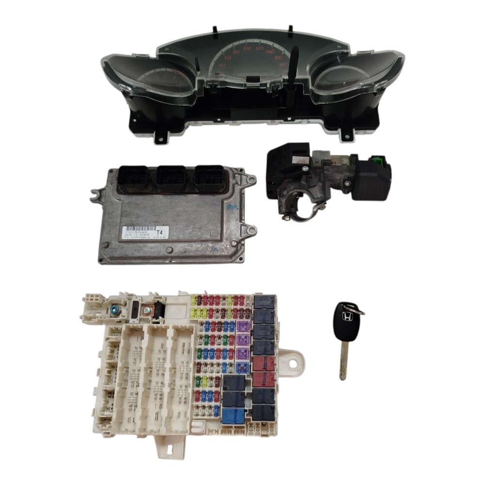 Kit code injeção original Honda Fit LX 1.4 2014