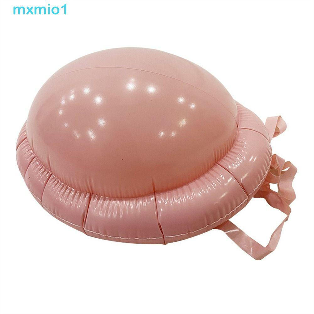 MXMIO1 Barriga Inflável , Mulher Grávida Cosplay Vestido Falso De Papai Noel , Natal