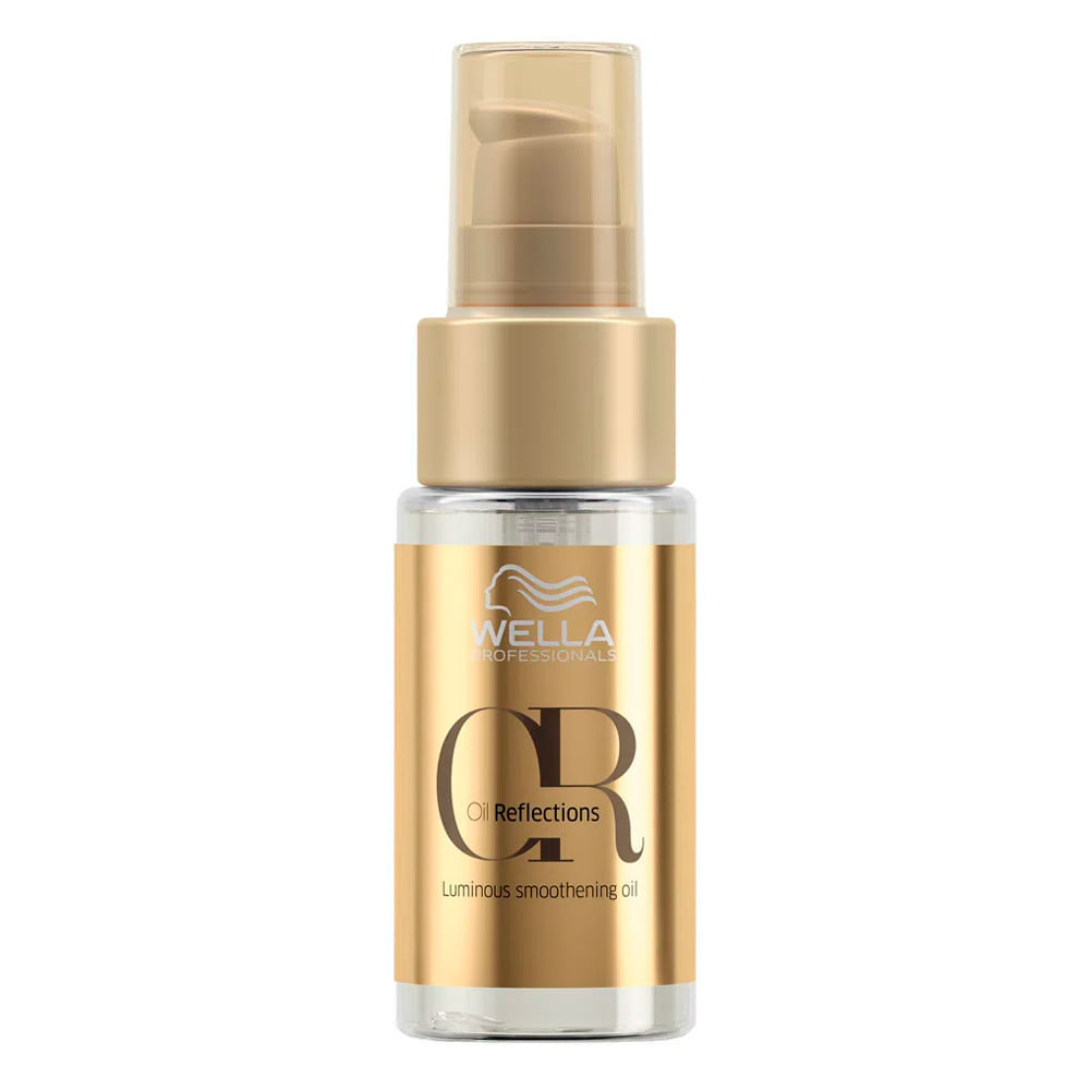 Óleo Capilar Wella Professionals Oil Reflections Smoothening 30ml em Oferta na Shopee