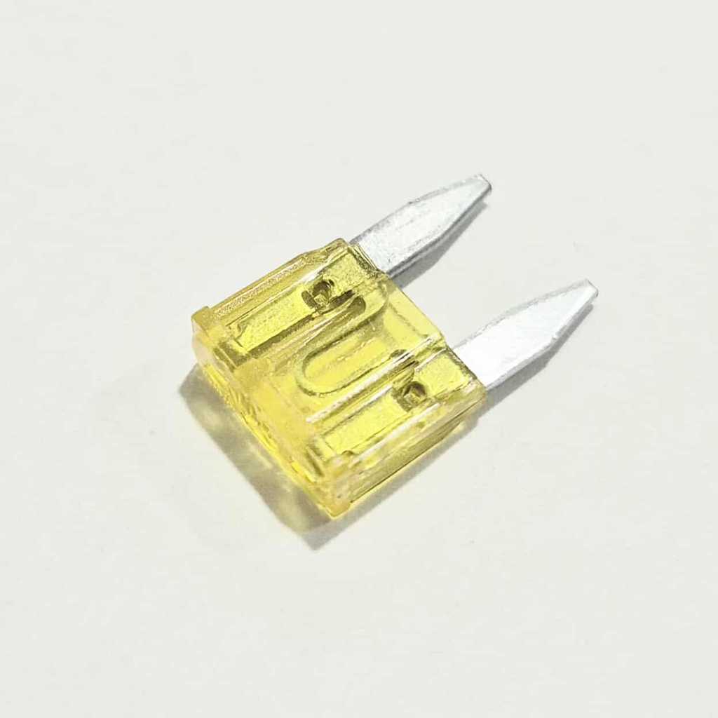 Fusível Automotivo 20A Pequeno Amarelo 10,9x9,1mm 67.103.20