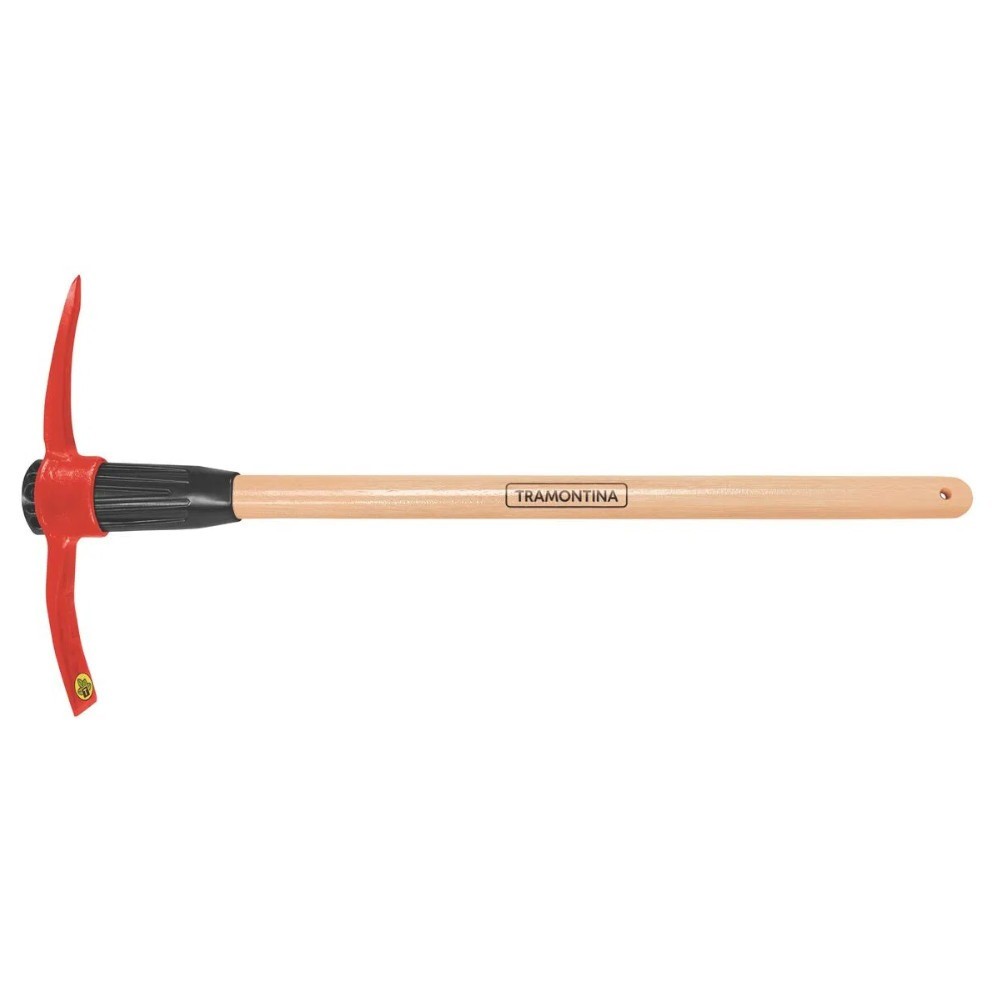 Picareta ponta e pá estreita com cabo de madeira 90 cm  77300/543 - Tramontina em Oferta na Shopee