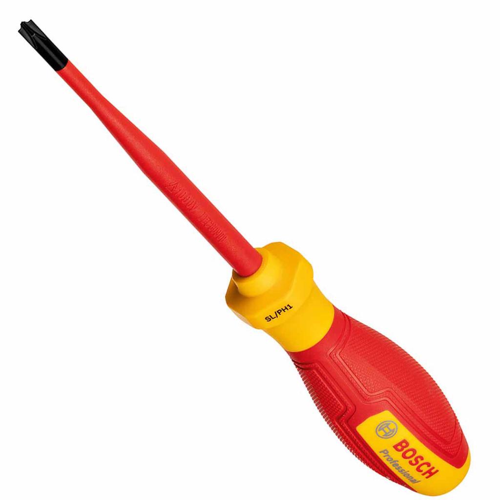Chave Fenda / Philips Sl/PH 1 x 100mm VDE (1600A02ND4000) - Bosch