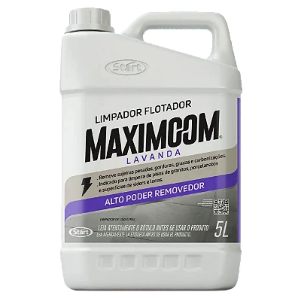 Limpador Maximoom Flotador 5 Litros Start Limpador Universal Lavanda