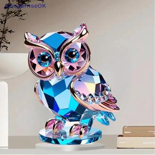 [newpros] Coruja Acrílica De Cristal Fofa Decoração De Mesa 15 Cm X Ornamento De Casa Com Tema Animal Prático E Convenie em Oferta na Shopee