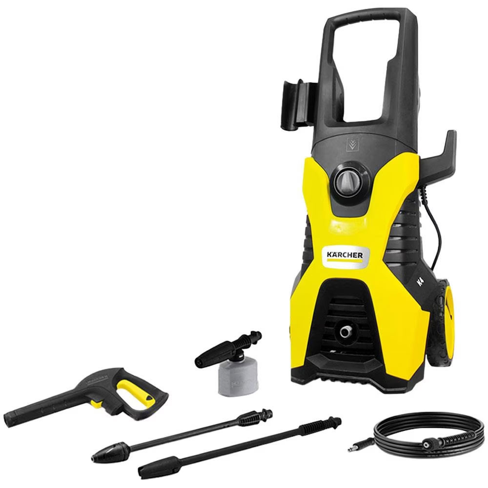 Lavadora de Alta Pressão K4 1885psi 1700W com Pistola e Mangueira de 6 Metros Karcher