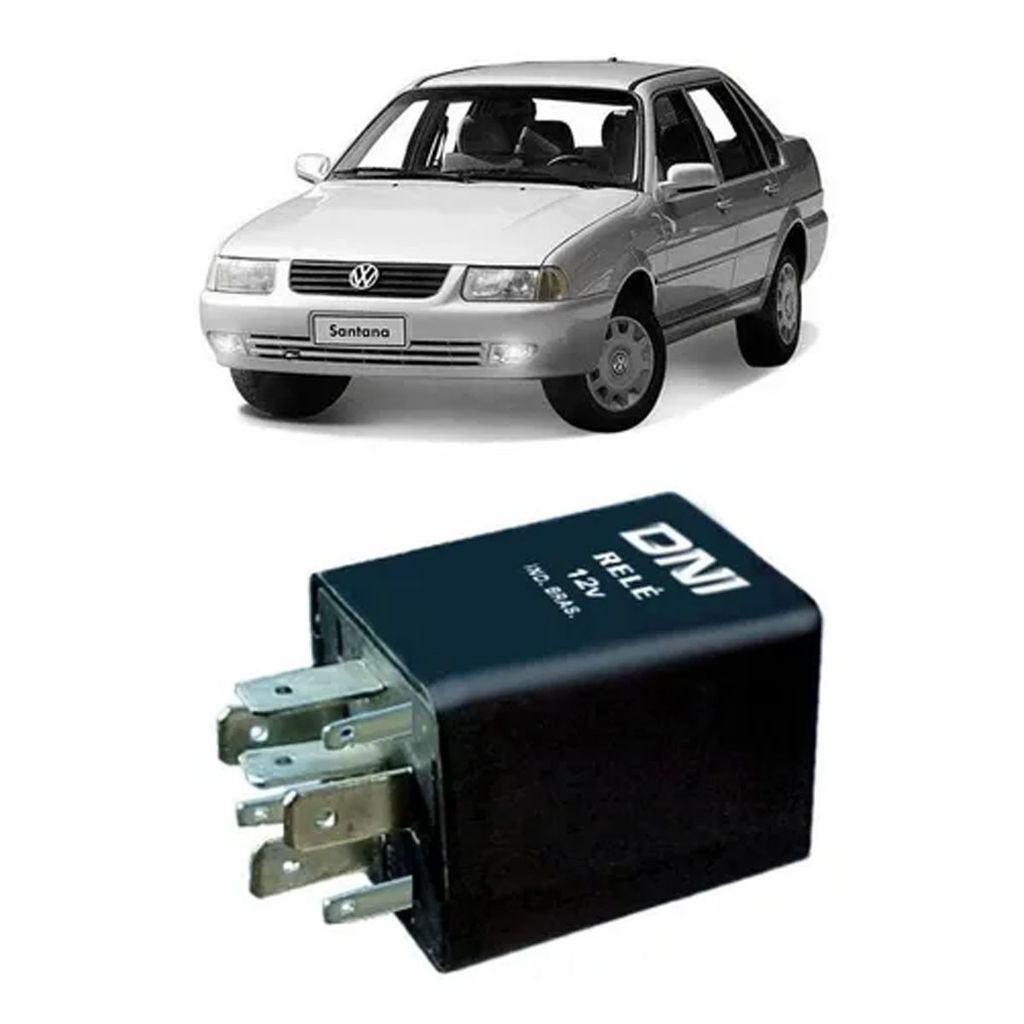 RELE DNI COMANDO AR-CONDICIONADO VW / AUDI 171959141A / FORD 95VW19W572A 25A 8 TERMINAIS 12V