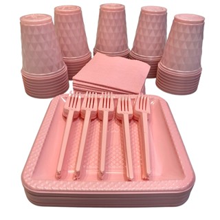 Kit Festa Completa 360 itens Descartáveis Aniversário Candy em Oferta na Shopee