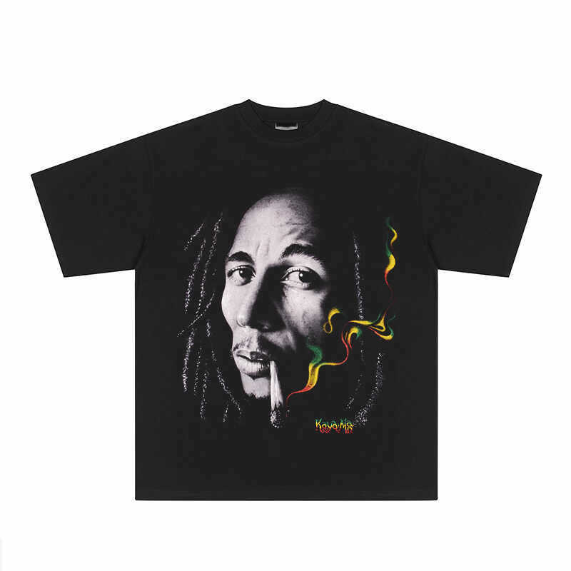 Music.Soul Camiseta Bob Marley Reggae Jamaica Estampa Retrato Confortável Estilosa Atemporal Moda Casual