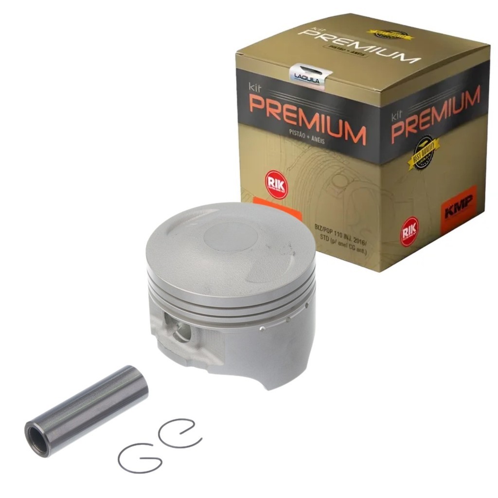 KIT PISTÃO KMP PREMIUM ANEL CBX/NX 200 2.50