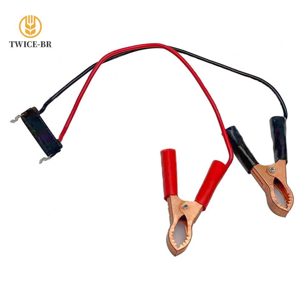 Adaptador De Clipe De Bateria Automotiva Portátil Para Carregamento E Uso De Cabo De Partida De Carro