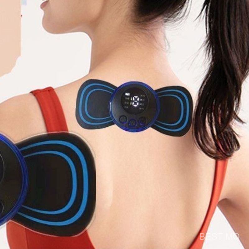 1/2/3 Kits PescoçO Mini Massageador De Cervical EléTrico PortáTil Alivia Dores Corpo