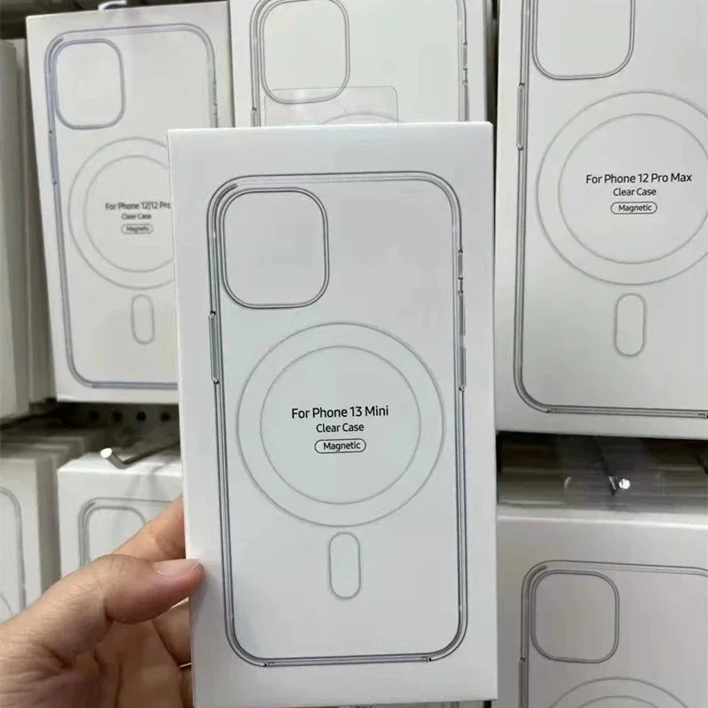 Capa Macsafe Original Transparente Para Magsafe IPhone 14 Plus 13 15 16 Pro Max 
