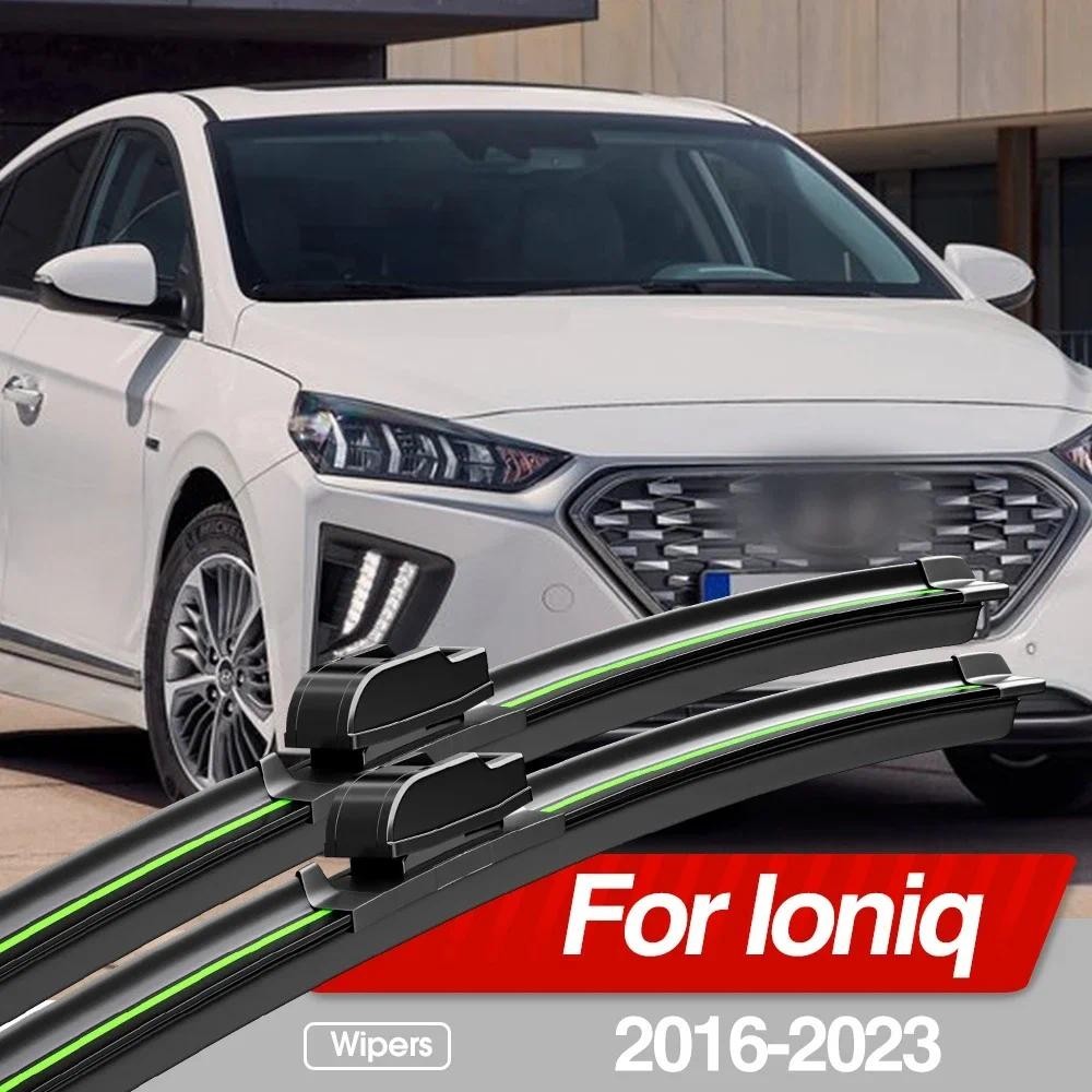 Para Hyundai Ioniq 2016-2023 Lâminas De Limpador De-Brisa Dianteiro 2 Peças Acessórios Janela 2017 2018 2019 2020 2021 2