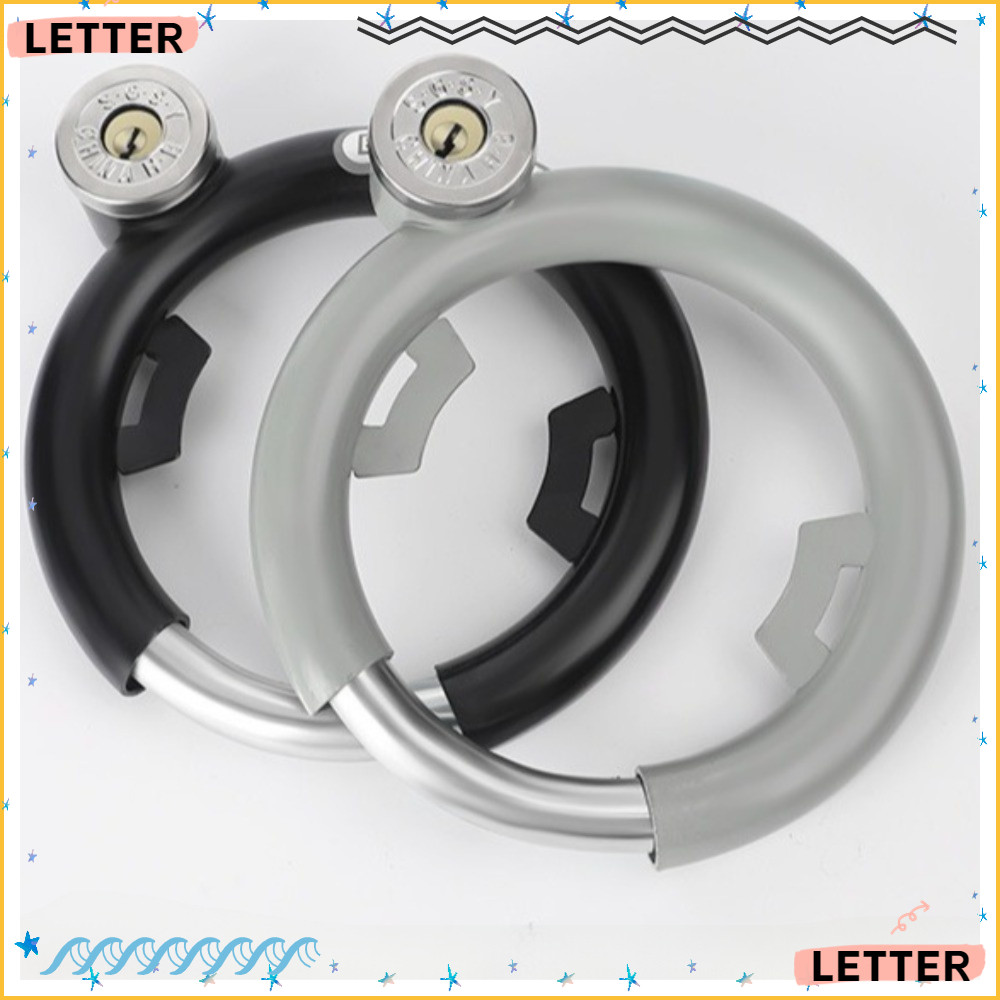 Carta Bloqueio De Bicicleta , Anti-Roubo De Ciclismo De Aço Inoxidável De Segurança Circular À Prova De Intempéries